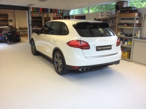 autoramen tinten Porsche Cayenne