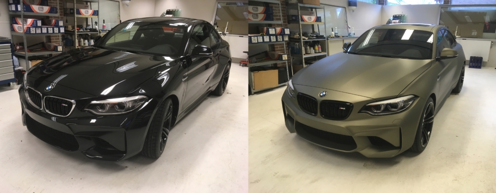 BMW M2 wrap