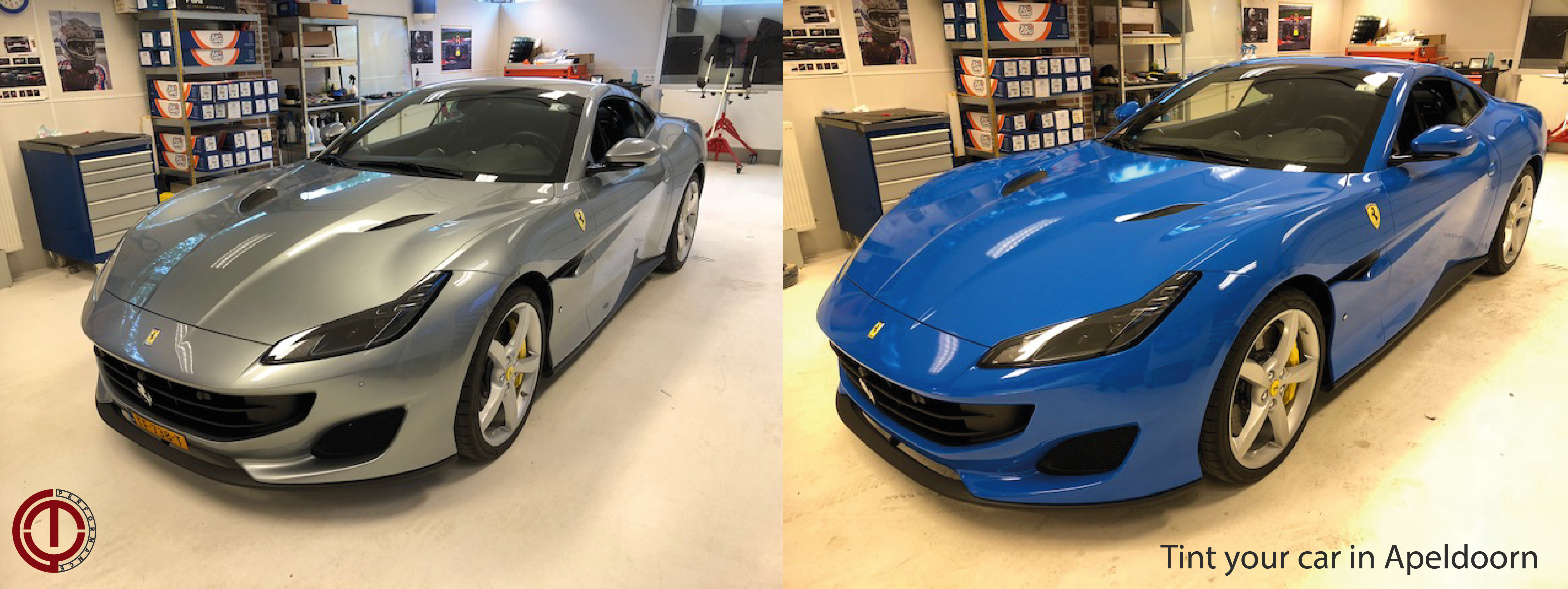 Ferrari Portofino intense blue