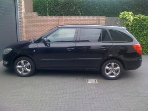 ramen tinten Skoda Fabia